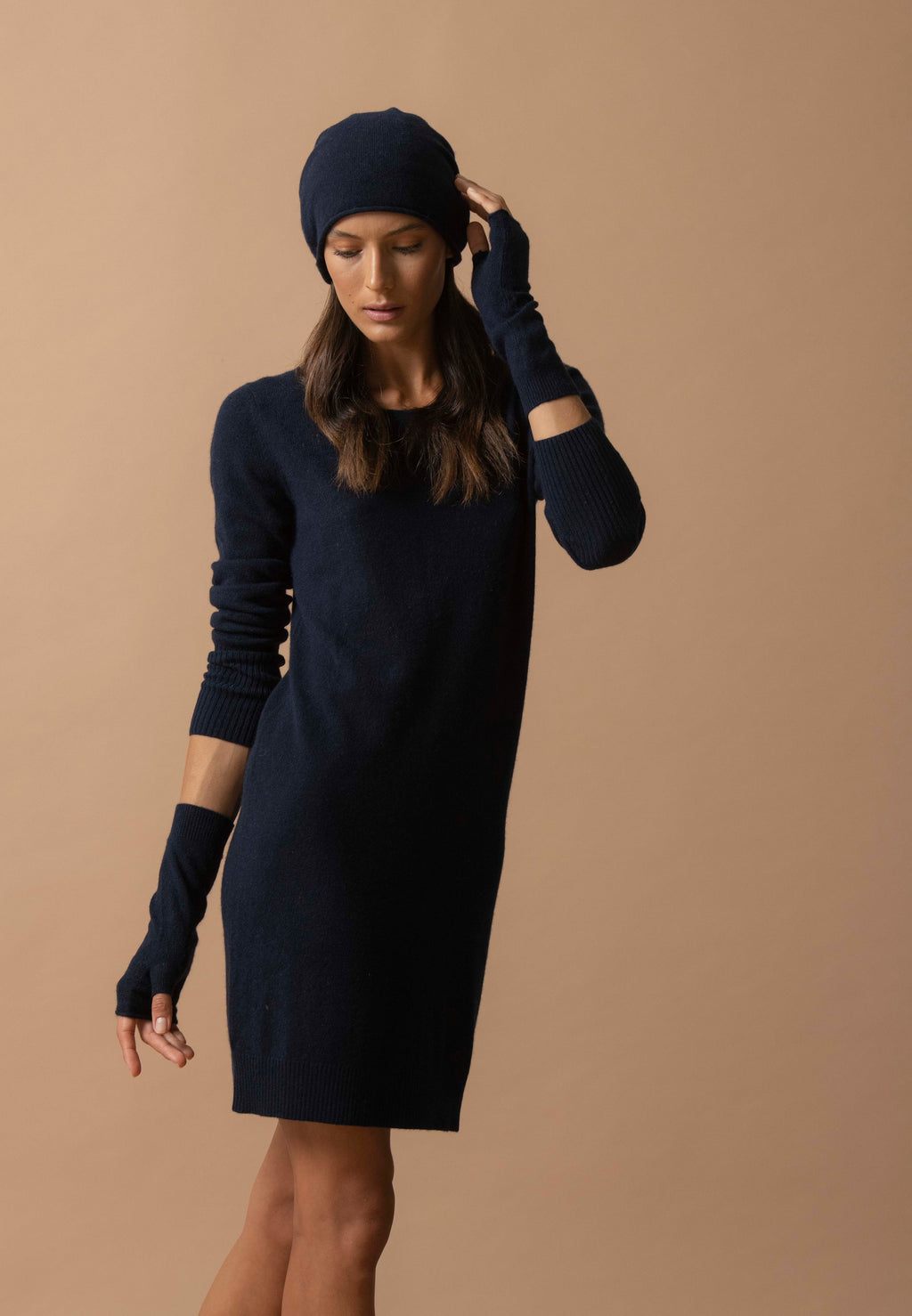 Bonnet - June - Navy