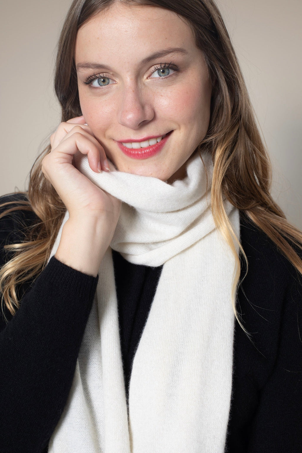 Écharpe - Kelly - Ivoire