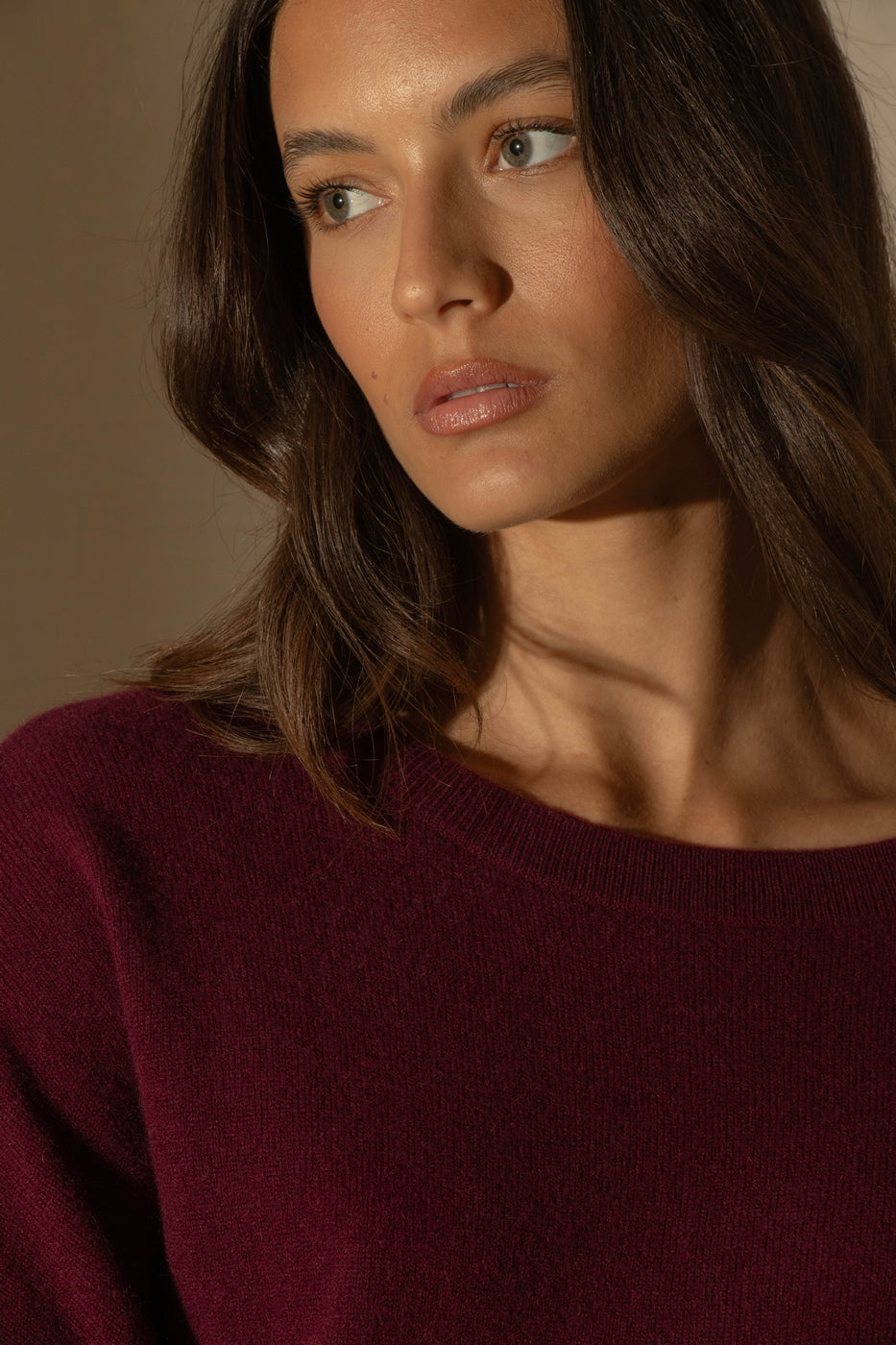 Pull Chauve Souris - Molly - Bordeaux
