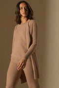 Veste Longue - Abigail - Camel Chiné