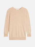 Pull Col Rond Boutonné Dos - Vanessa - Sable