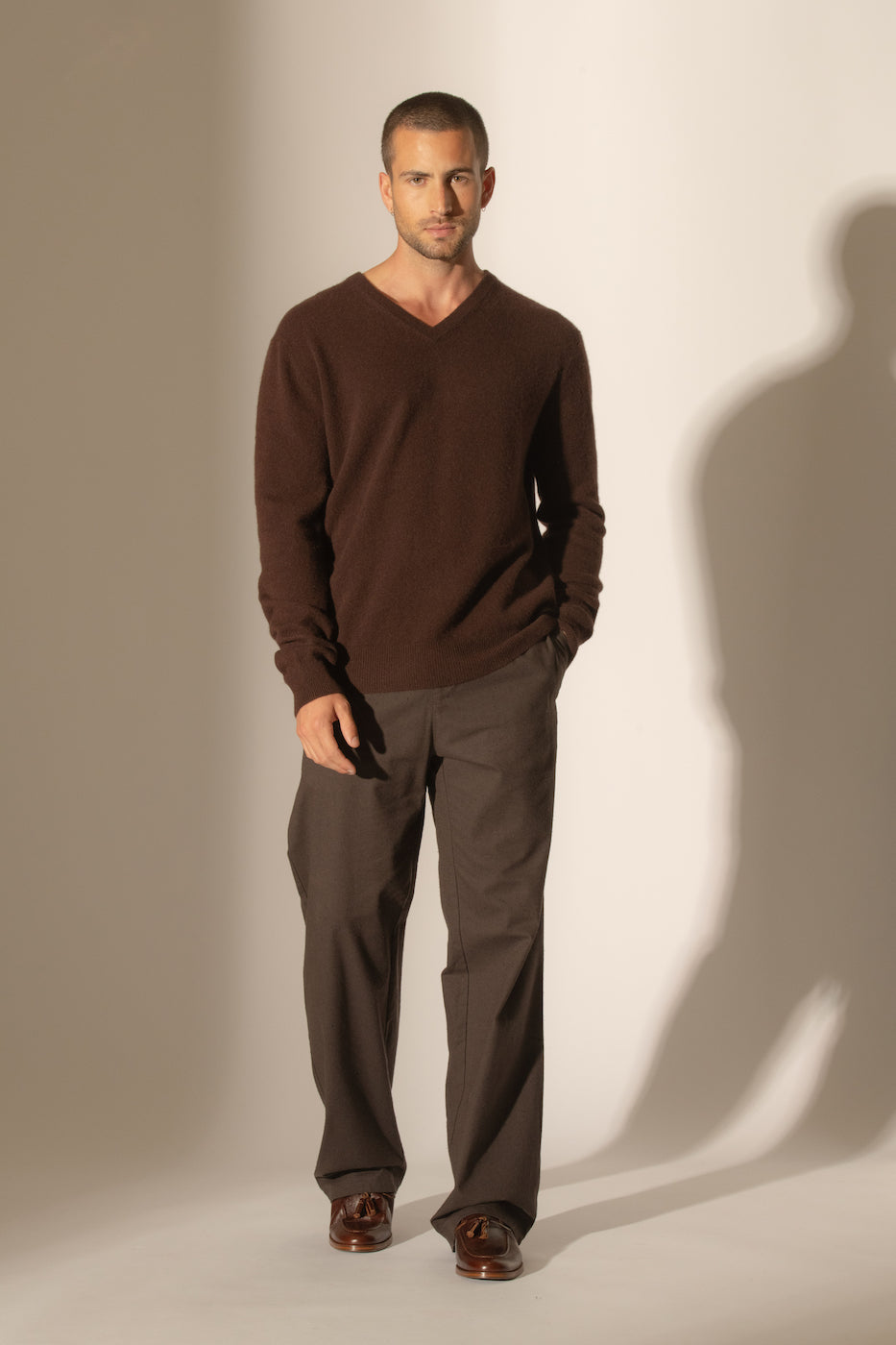 Pull Col V Alexander - Choco