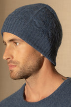 Bonnet 4 Fils - Popi - Océan Chiné