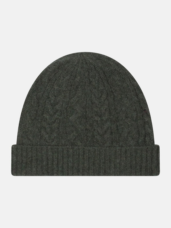 Bonnet 4 Fils - Popi - Kaki Chiné