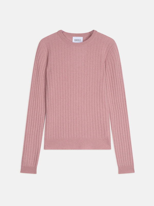 Pull Col Rond - Kylie - Bois De Rose