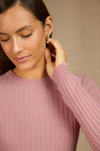 Pull Col Rond - Kylie - Bois De Rose