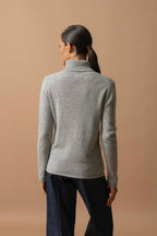 Pull Col Roulé 4 Fils - Willow - Nuage Chiné