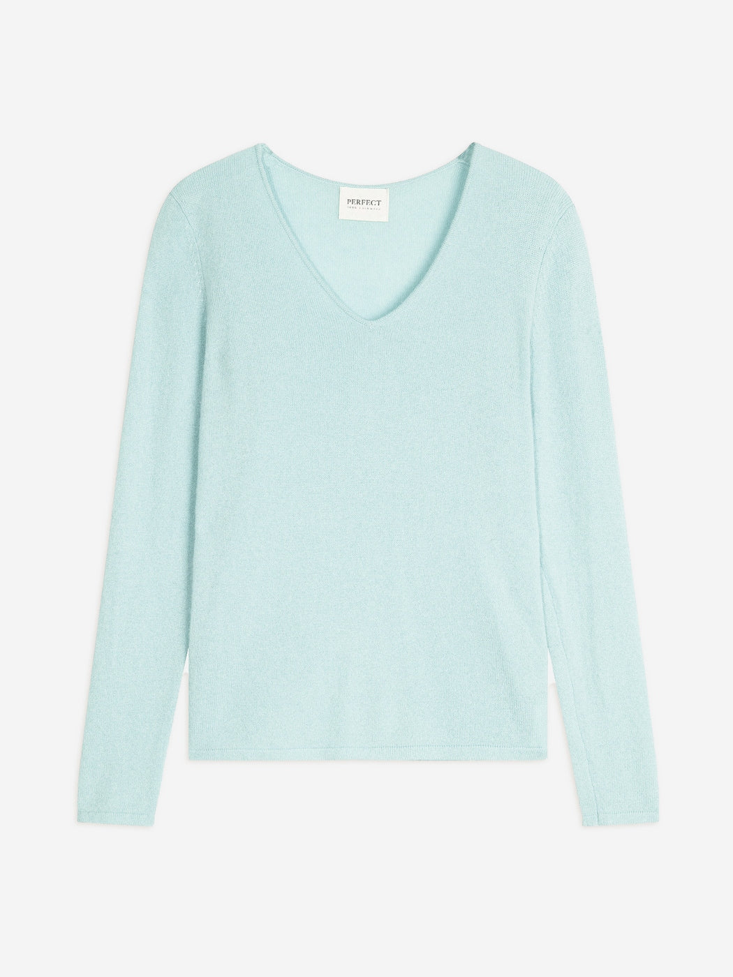 Pull Col V - Shannon - Vert Lagon