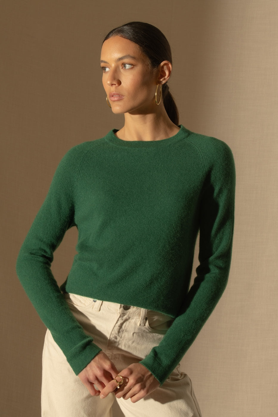 Pull Col Rond - Whitney - Sapin