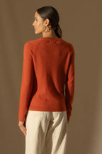Pull Col Rond - Whitney - Safran