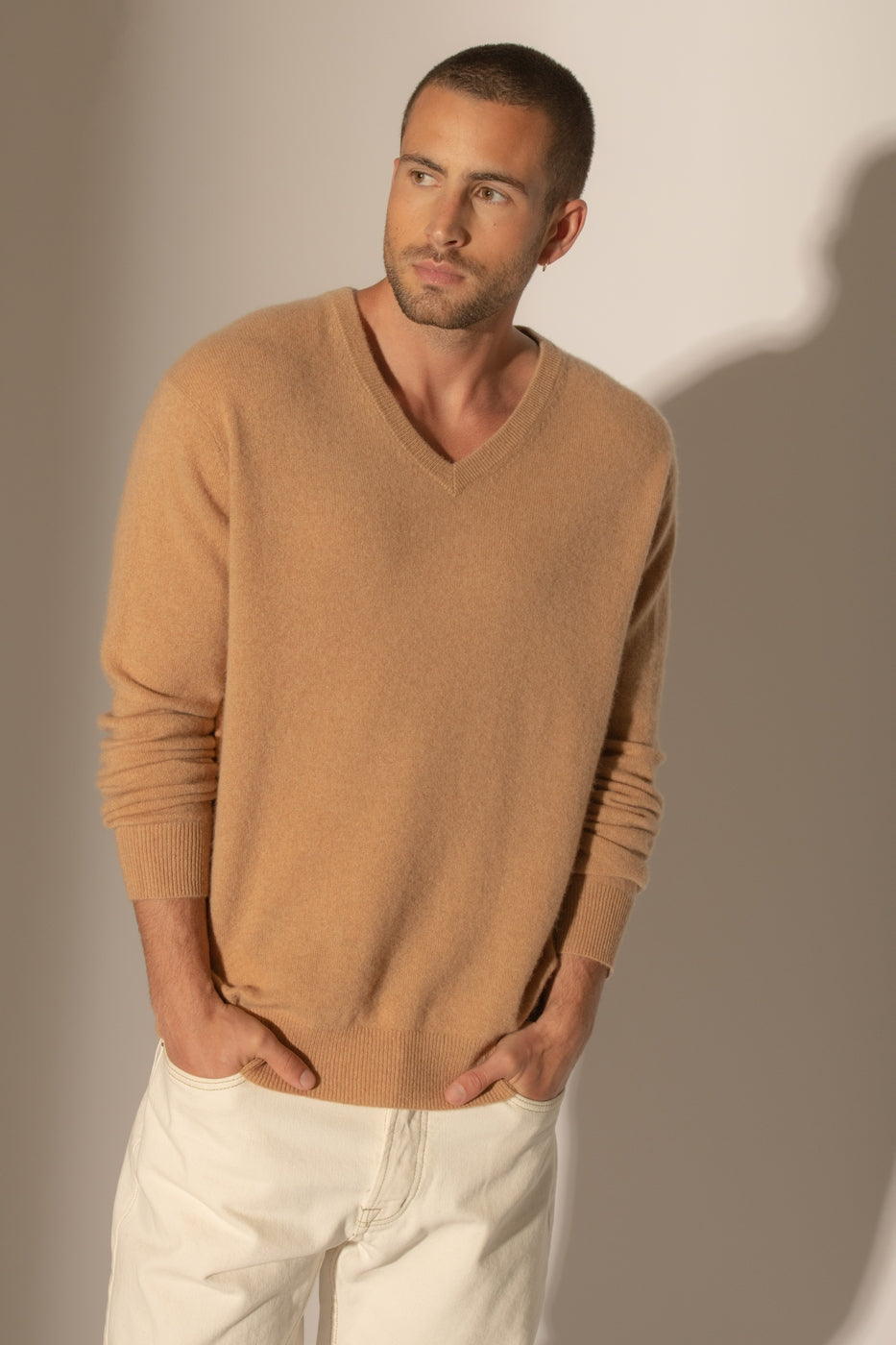 Pull Col V - Alexander - Sahara