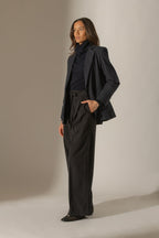 Pull Col Montant - Nethan - Navy