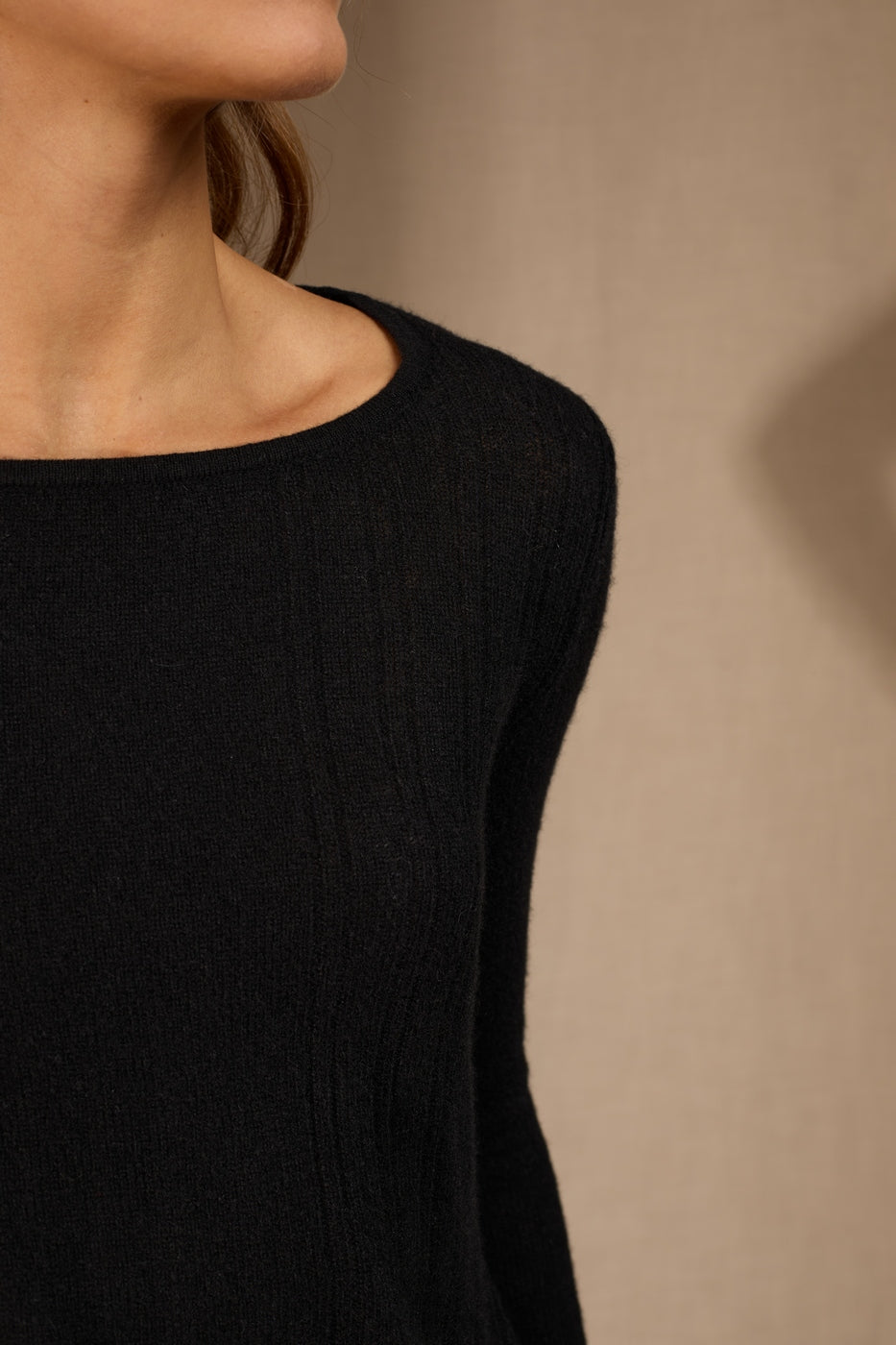 Pull Col Bateau - Bantaskin - Noir