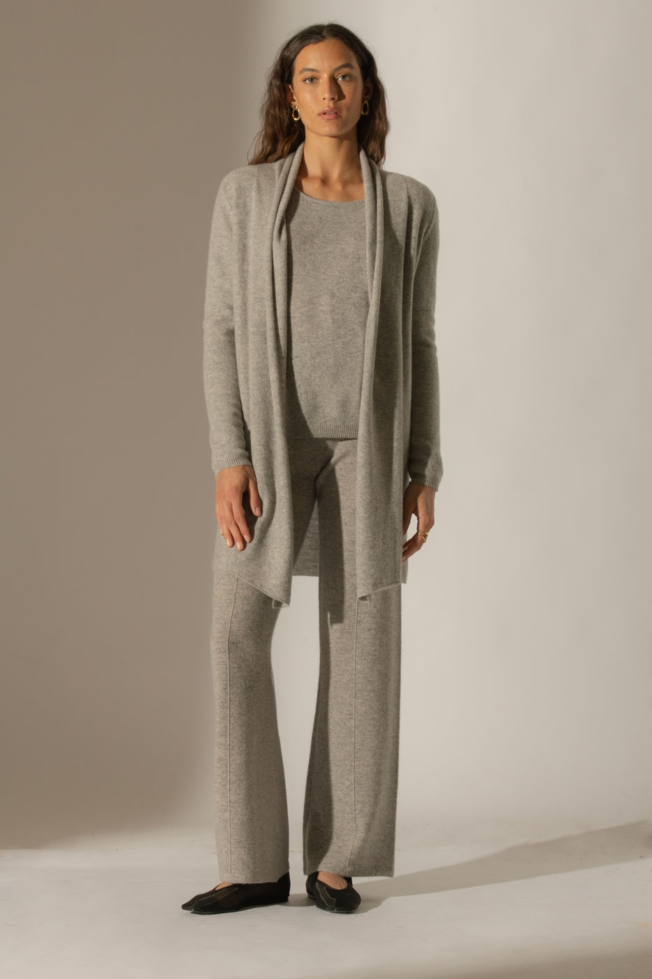 Pantalon Large - Eloa - Nuage Chiné