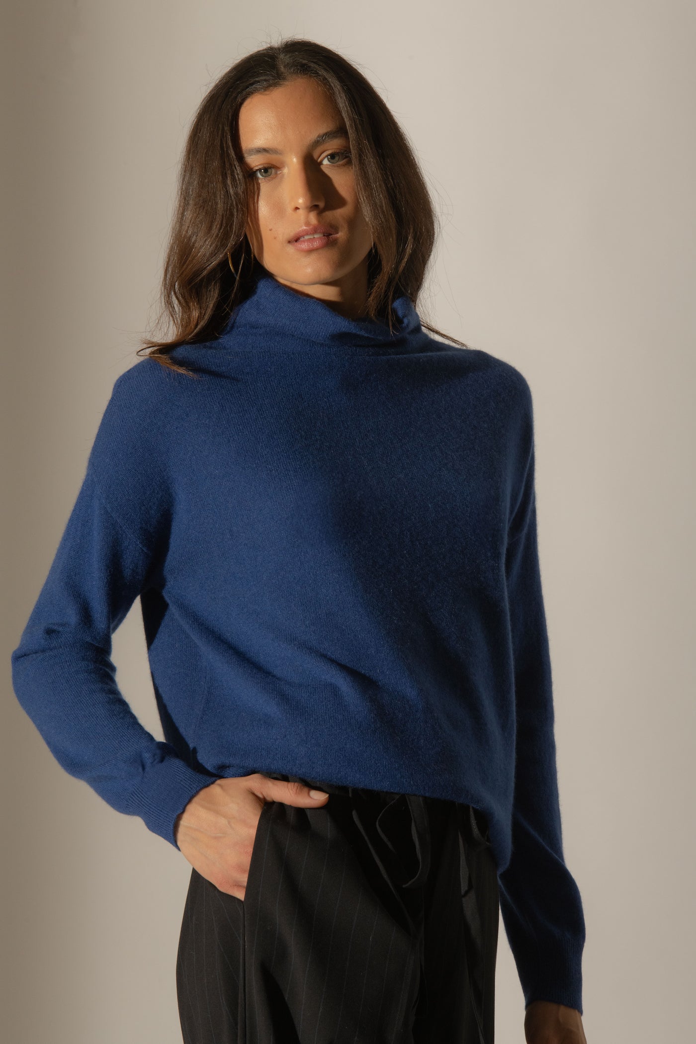 Pull Col Montant - Nethan - Outremer