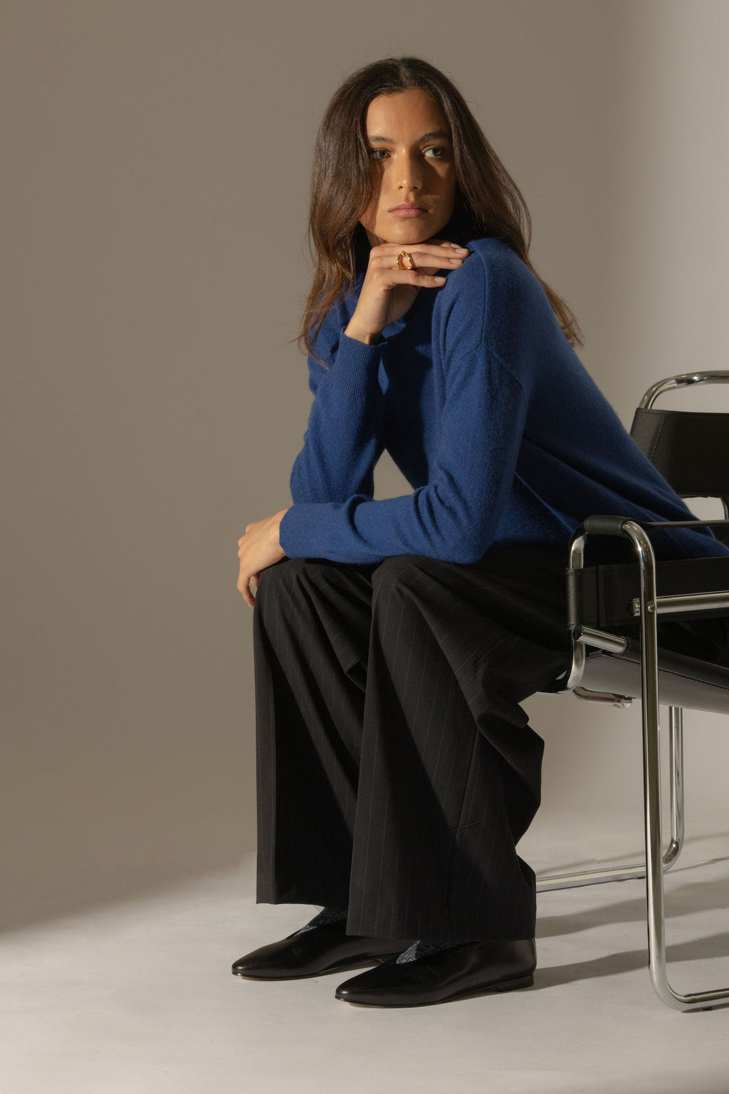 Pull Col Montant - Nethan - Outremer