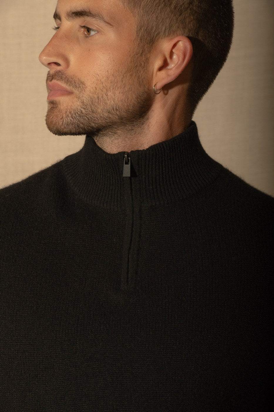 Pull Camionneur 4 Fils - Louis - Noir