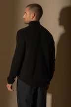 Pull Camionneur 4 Fils - Louis - Noir