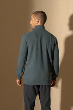 Pull Camionneur - Greg - Vert Canard Chiné