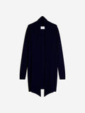 Veste Longue Ouverte Col Châle - Kara - Navy