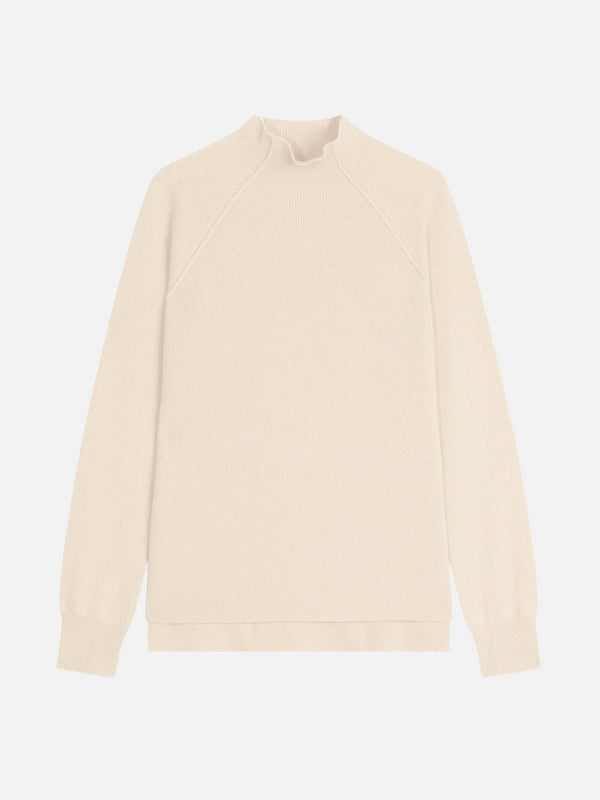 Pull Col Montant - Mollayra - Neige