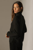 Pull Col Montant - Ruby - Noir