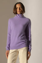 Pull Col Montant - Nethan - Lavande