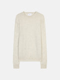 Pull Col Rond - Blake - Gris Perle Chiné
