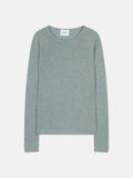 Pull Col Rond 4 Fils Marya - 100% Cachemire 4 Fils - Céladon Chiné - Women