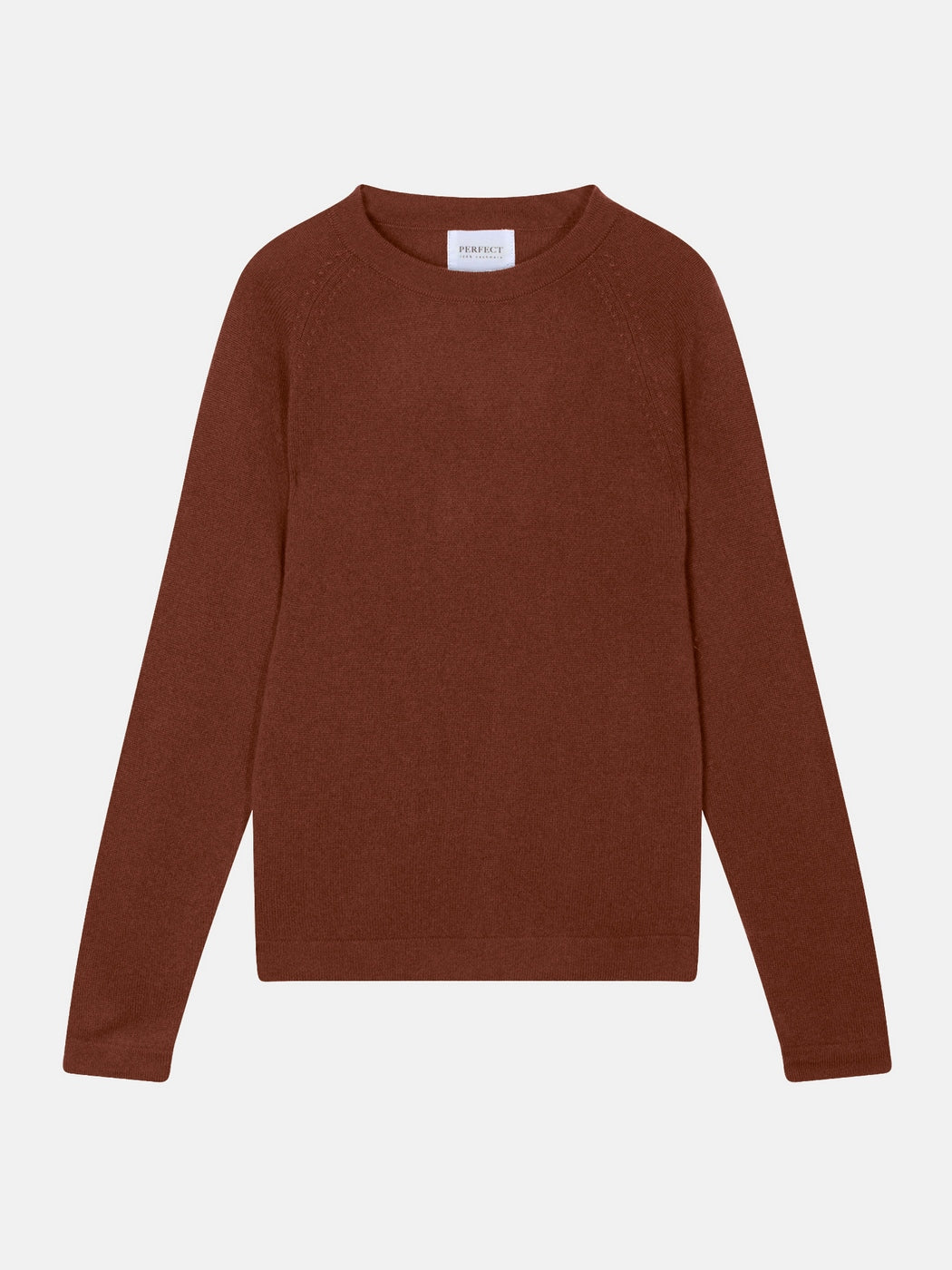 Pull Col Rond Whitney - 100% Cachemire 2 Fils - Cannelle - Women
