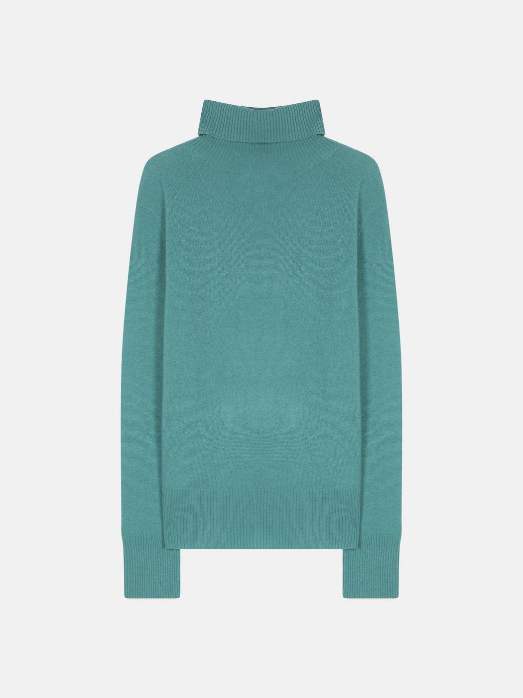 Pull Col Roulé - Tracy - Bleu Vert