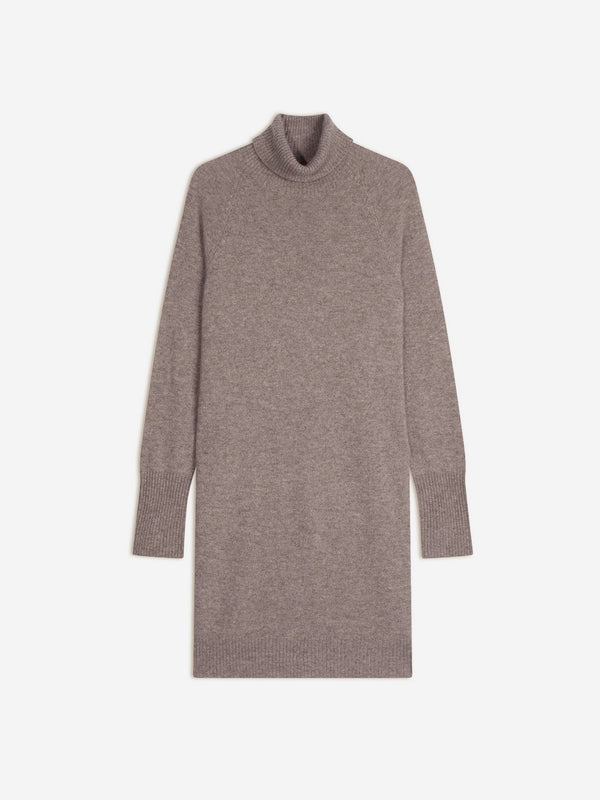 Robe Col Roulé - Amanda - Caribou Chiné