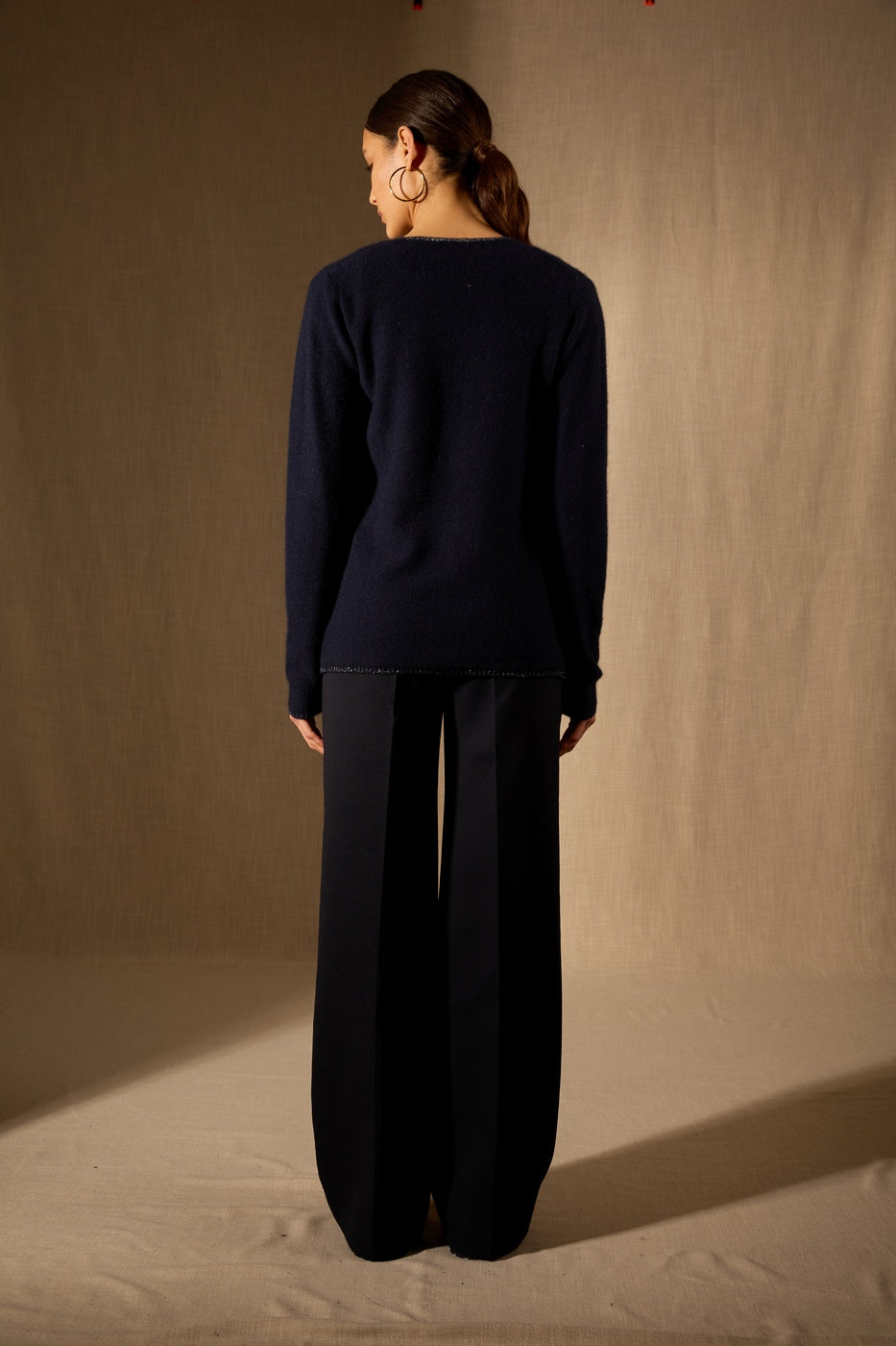 Veste Ouverte 4 Fils - Lupa - Navy