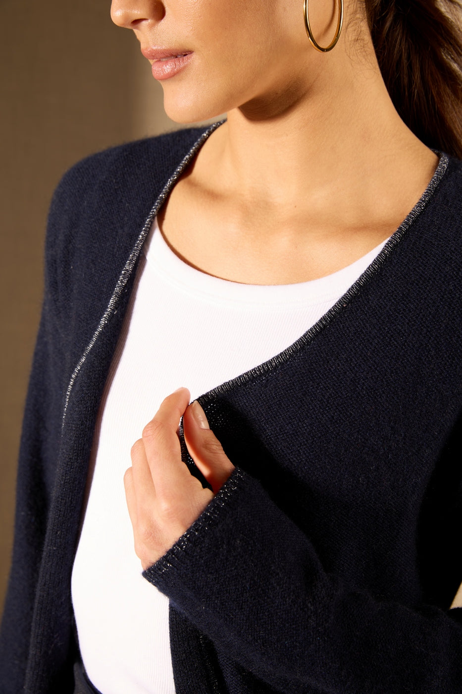 Veste Ouverte 4 Fils - Lupa - Navy