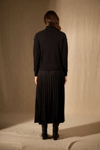 Pull Col Roulé - Selania - Noir
