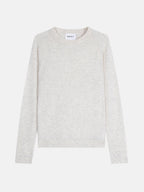 Pull Col Rond - Whitney - Gris Perle Chiné