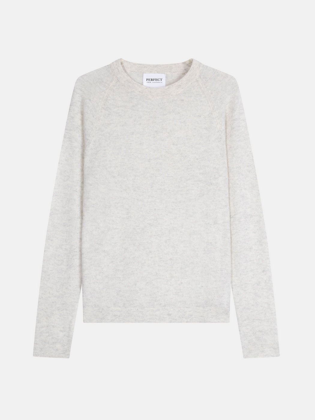 Pull Col Rond - Whitney - Gris Perle Chiné
