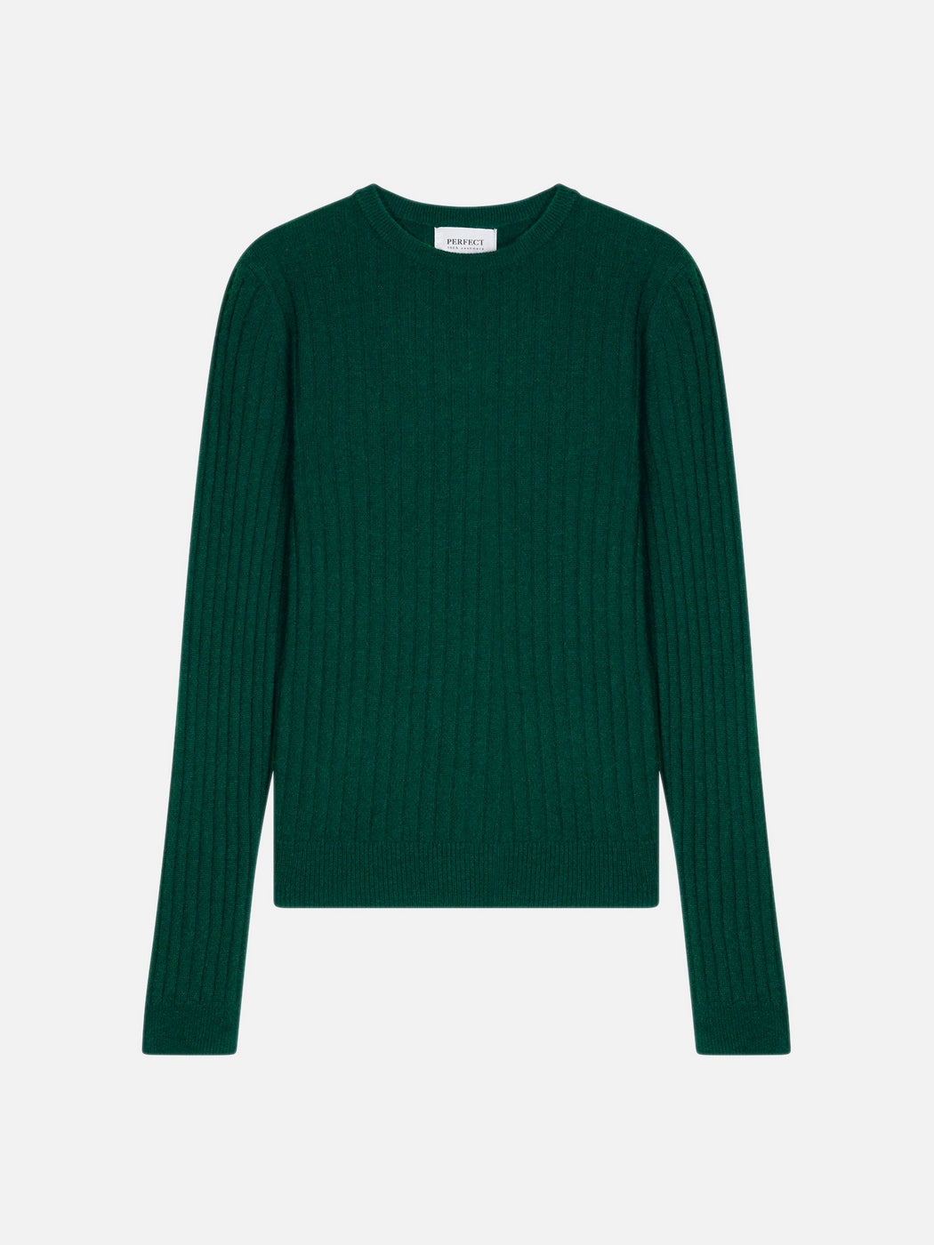 Pull Col Rond - Bella - Vert Anglais