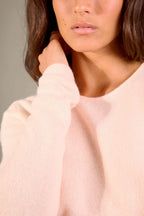 Pull Col Rond 4 Fils - Ivy - Coquille