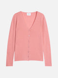 Cardigan Col V - Chalais - Jacinthe