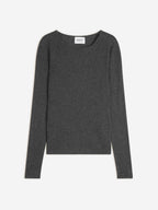 Pull Col Rond - Oprah - Anthracite Chiné