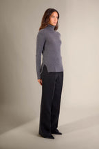 Pull Col Roulé - Tracy - Anthracite Chiné