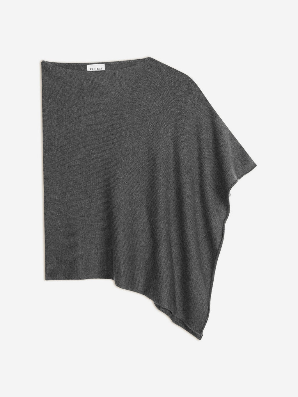 Poncho 4 Fils - Georgia - Anthracite Chiné