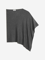 Poncho 4 Fils - Georgia - Anthracite Chiné