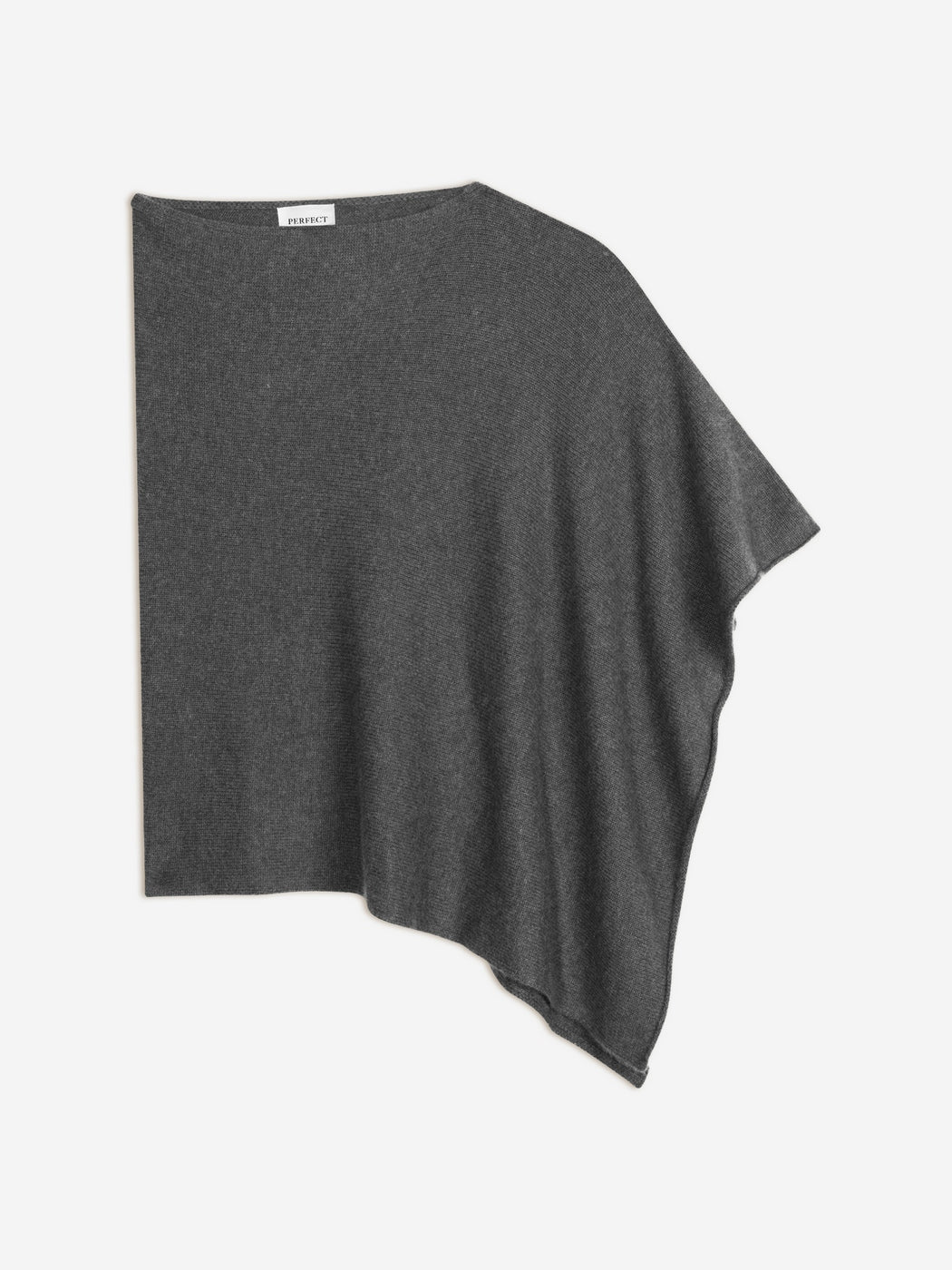 Poncho 4 Fils - Georgia - Anthracite Chiné