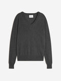 Pull Col V - Kalie - Anthracite Chiné