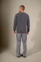 Pull Col Rond - Soan - Anthracite Chiné