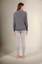 Pull Col Rond - Daria - Anthracite Chiné