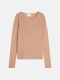 Pull Col Rond - Oprah - Camel Chiné