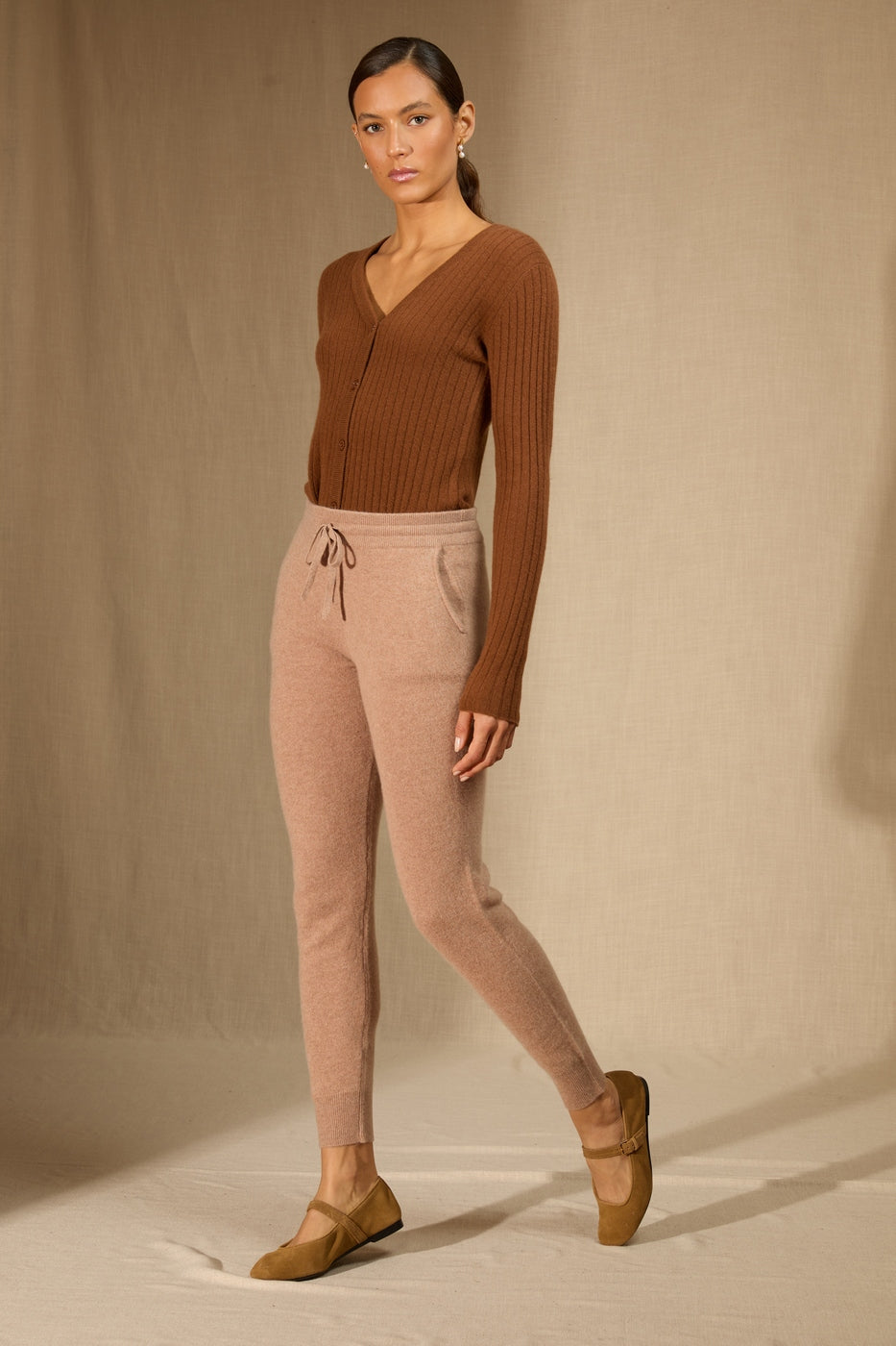 Jogging - Gwen - Camel Chiné